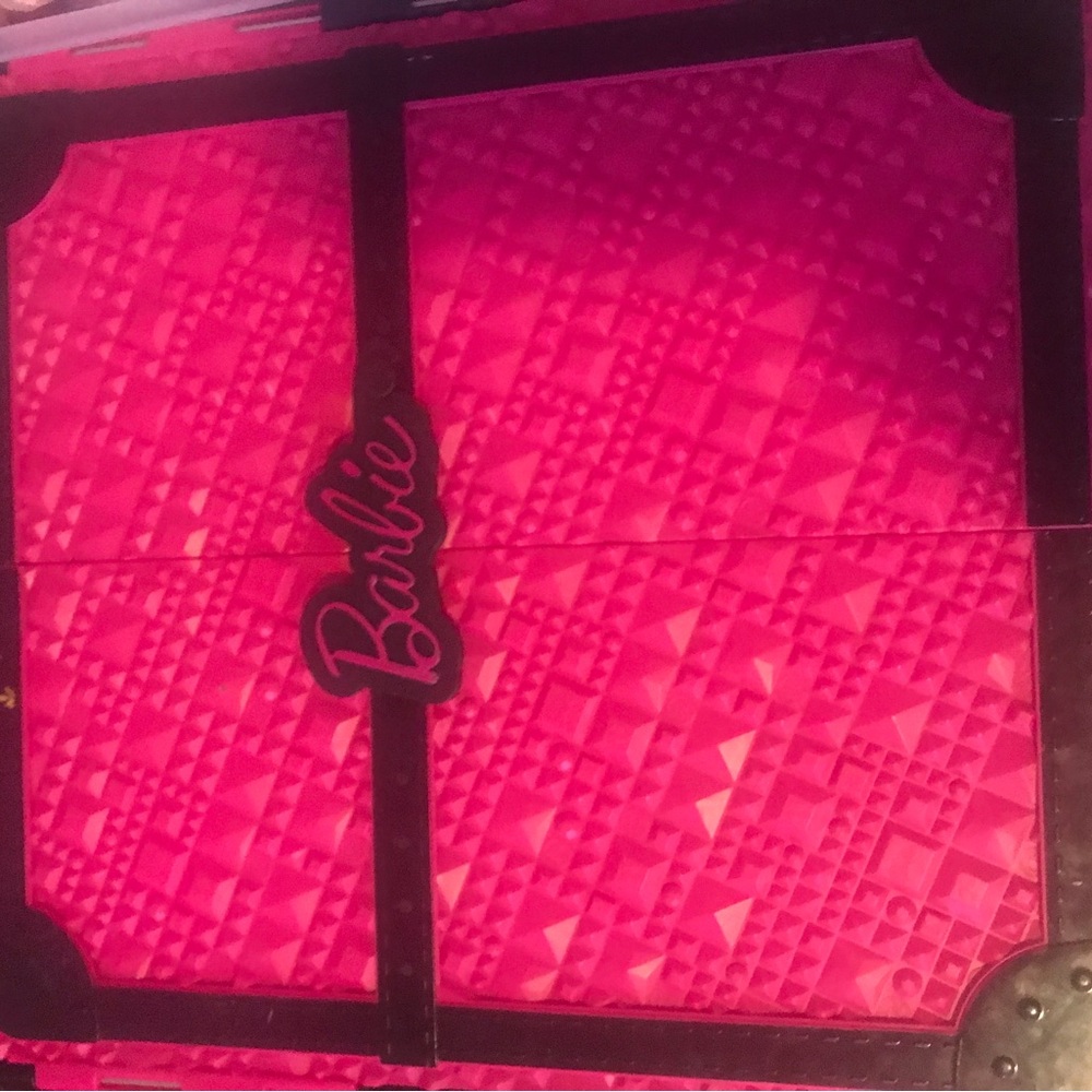 Barbie Pink Doll Case